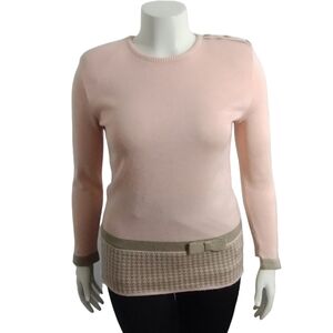 Vintage 80's Ami Womens Preppy Old Money Grannycore Classy Academia Sweater Sz 8